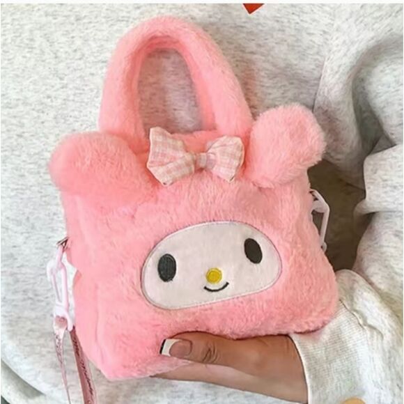 SANRIO Hello Kitty My Melody Crossbody Purse Bag - Picture 1 of 4